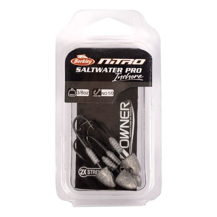 Berkley Nitro Saltwater Pro Inshore #3 Jig Head Multicoloured