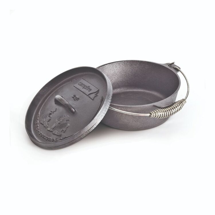 Campfire Cast Iron Camp Oven 2 Quart
