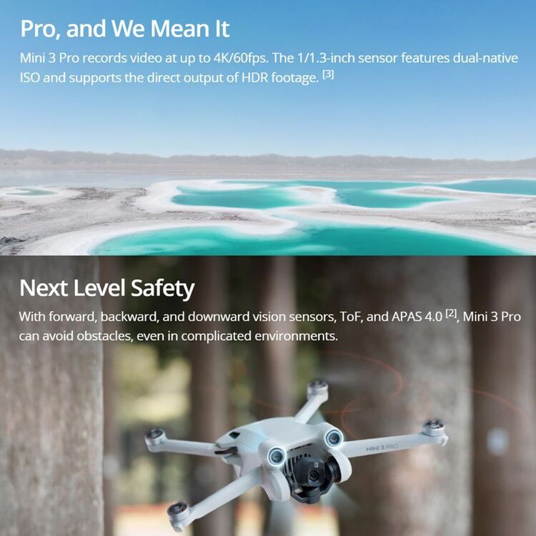 DJI Mavic Mini 3 Pro With Remote Control Grey