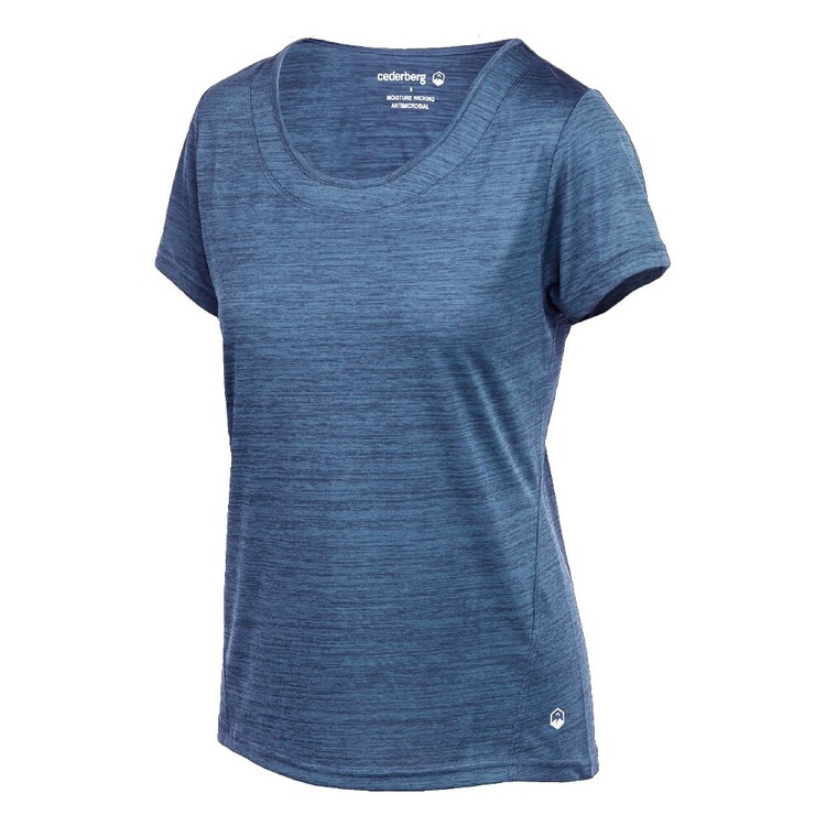 Cederberg Women's Rio 2 Short Sleeve Tee Denim Blue