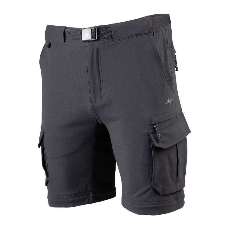 Mountain Designs Men's Larapinta Convertible Pant Black Black