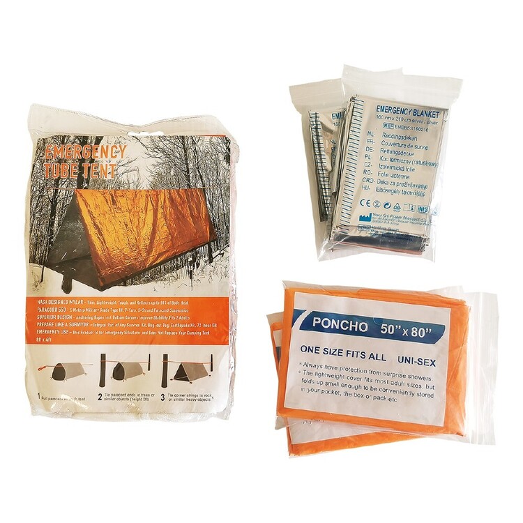 Life+Gear First Aid & Survival Waterproof Backpack Kit