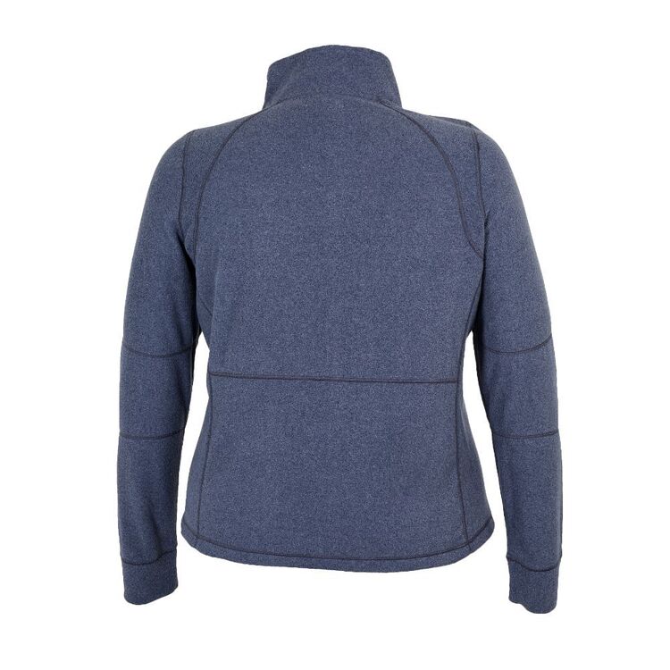 Cape Women's Pluz Size Storm Full Zip Fleece Navy