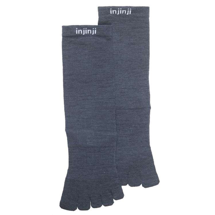 Injinji Unisex Wool Liner Charcoal