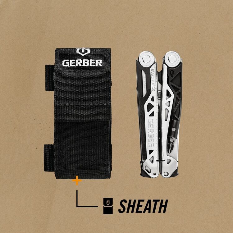 Gerber Dual Force Multitool Black & Silver