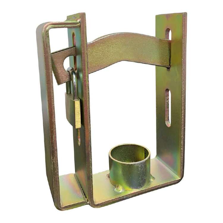 Dune 4WD Universal Trailer Coupling Lock Grey