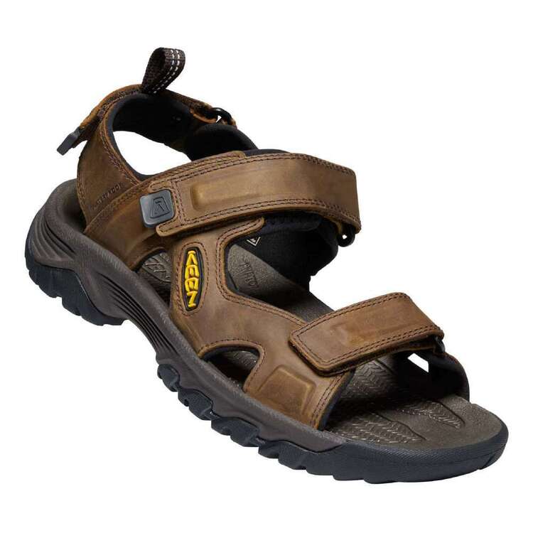 KEEN Men's Targhee III Open Toe Sandals Bison & Mulch