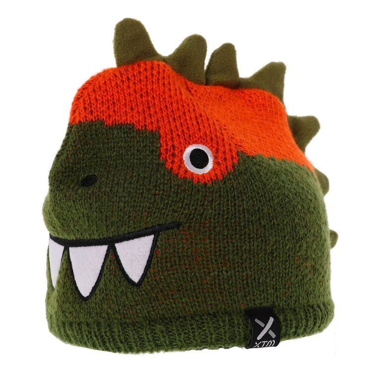 XTM Kids' Zoolander Dino Beanie Camo One Size Fits Most