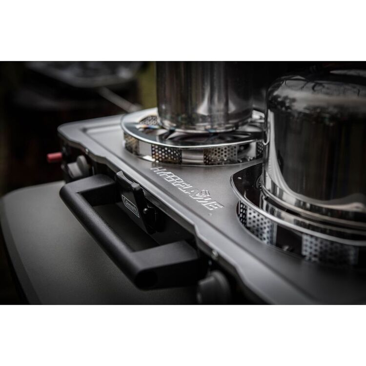 Coleman HyperFlame FyreCadet 2 Burner Stove Black