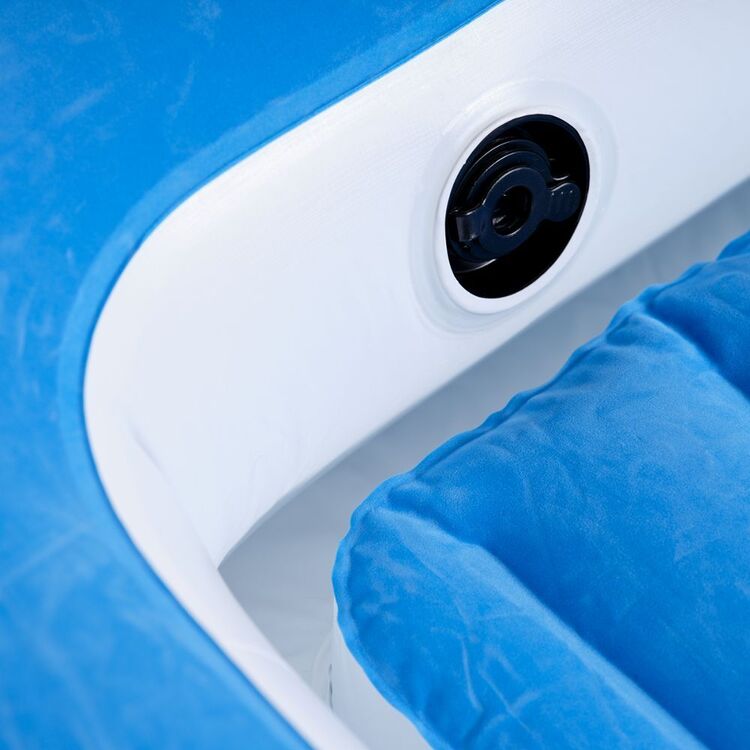 Spinifex Kids King Single Flocked Airbed Blue King Single