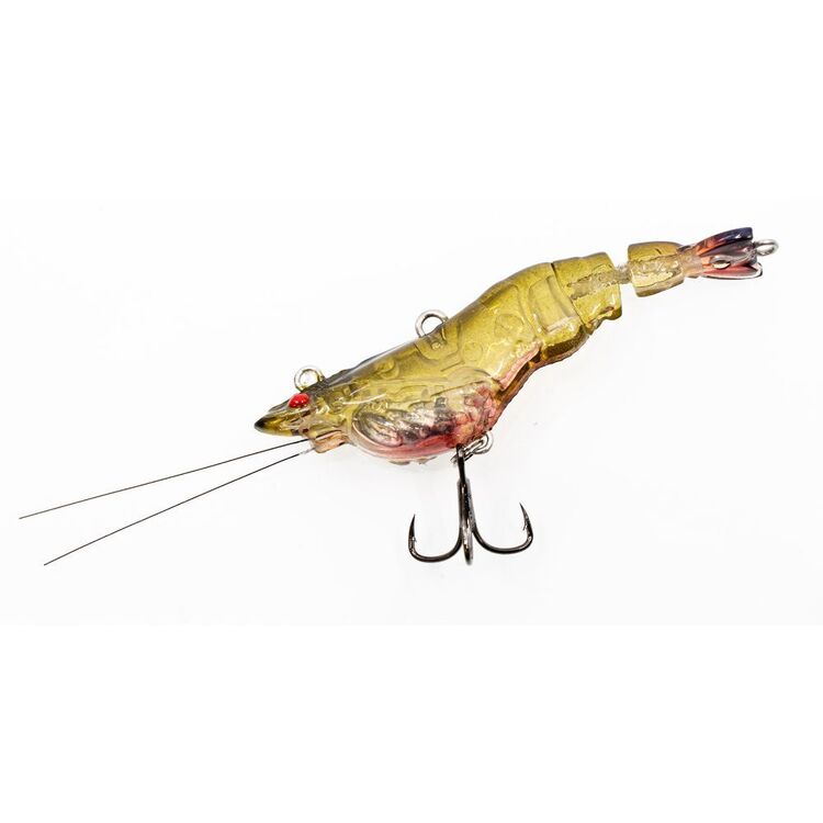Chasebaits Armour Prawn Hard Body Lure 50mm Green Prawn