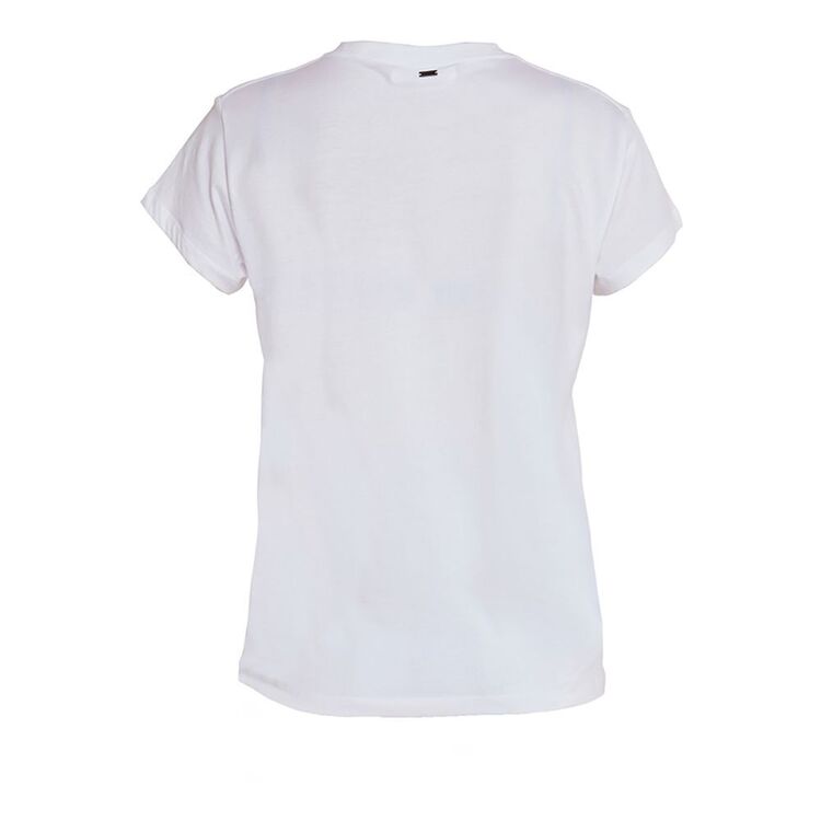 O'Neill Women's Palm Tree Tee White