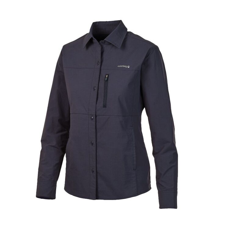 Cederberg Women's Kaya Long Sleeve Shirt Denim Blue