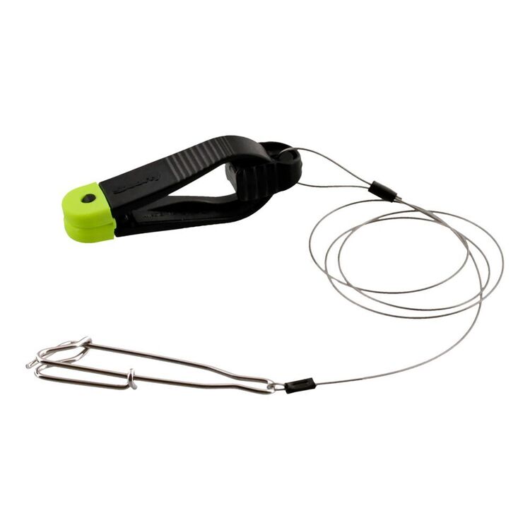 Scotty Mini Power Grip Plus Release, 18'' Leader with Cable Snap Black