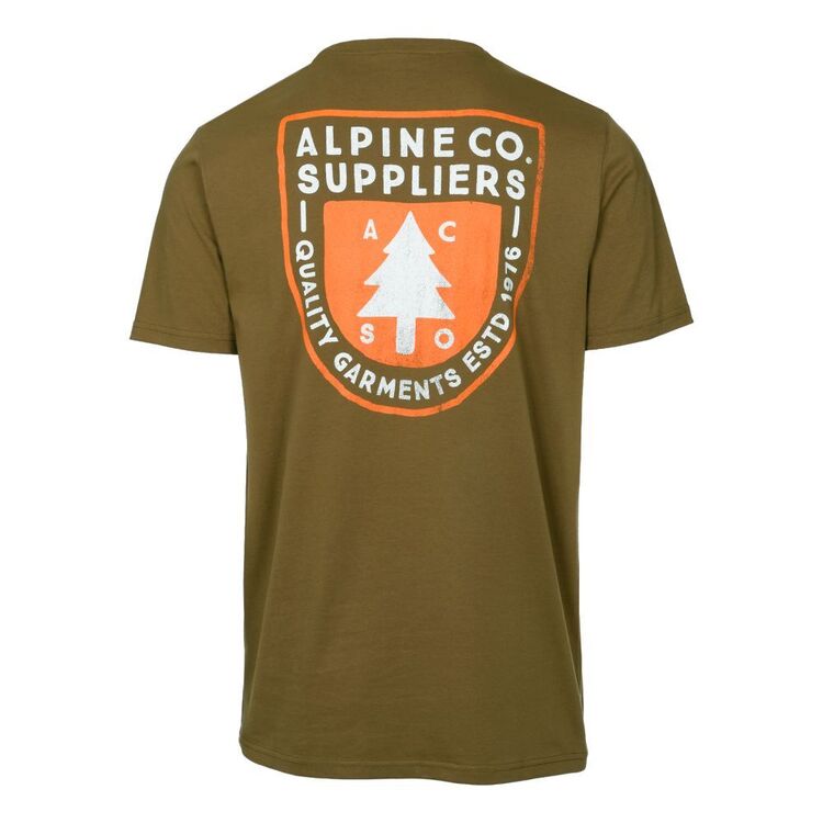 Cape Men's Tree Tee Khaki Green