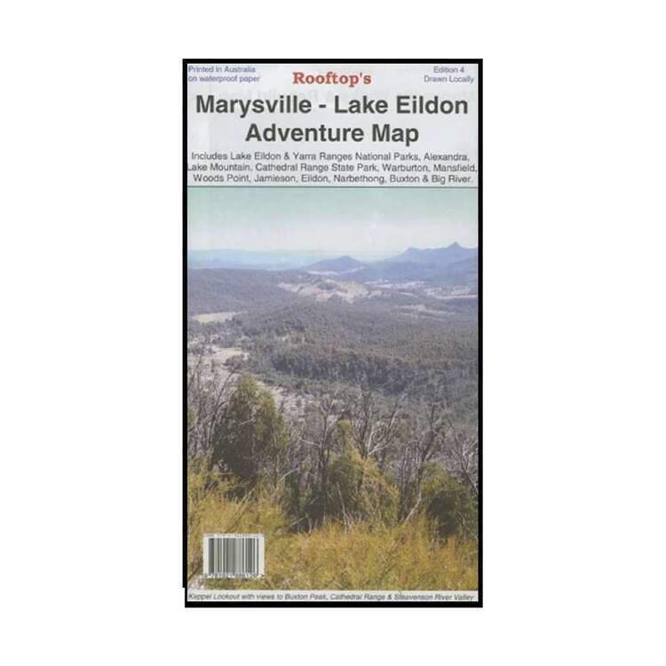 Rooftop Marysville - Lake Eildon Map