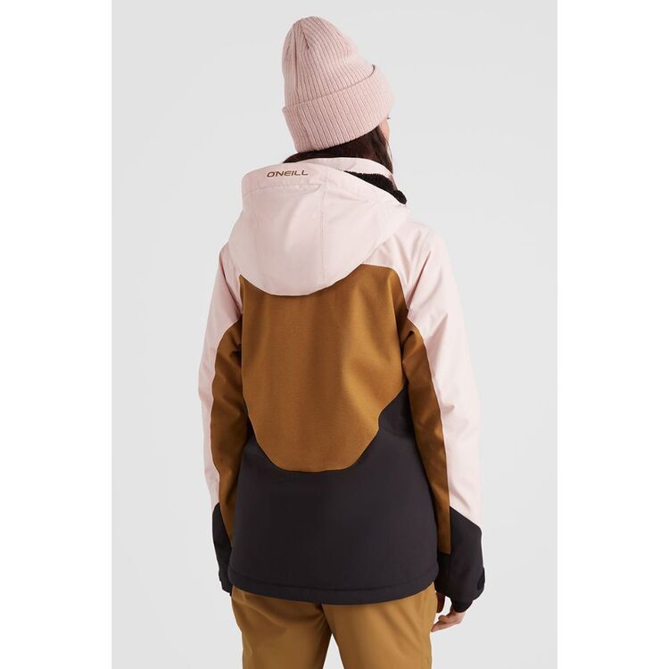 O'Neill Women's Diamond Snow Jacket Peach Whip