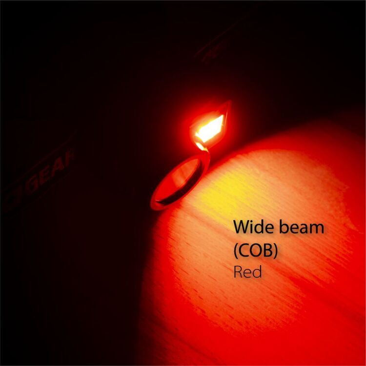 Life + Gear 650 Lumen Rechargeable Hybrid Headlamp Multicoloured 650 Lumens