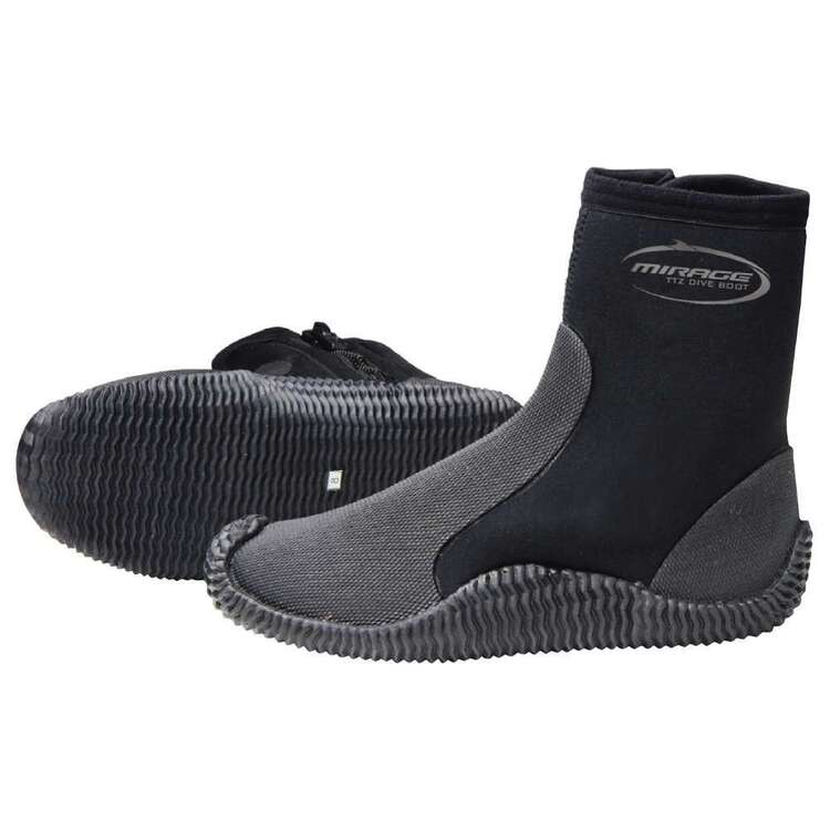 Mirage TTZ Dive Boots Black