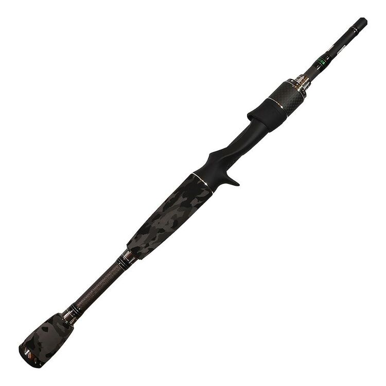 Samurai Refraction 5FT6IN 16-20LB 1 Piece Baitcaster Fast Rod Black 5Ft6In/16-20Lb