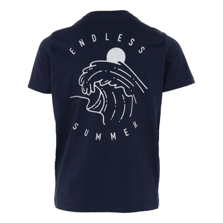 Cape Youth Boys Endless Summer Tee Navy