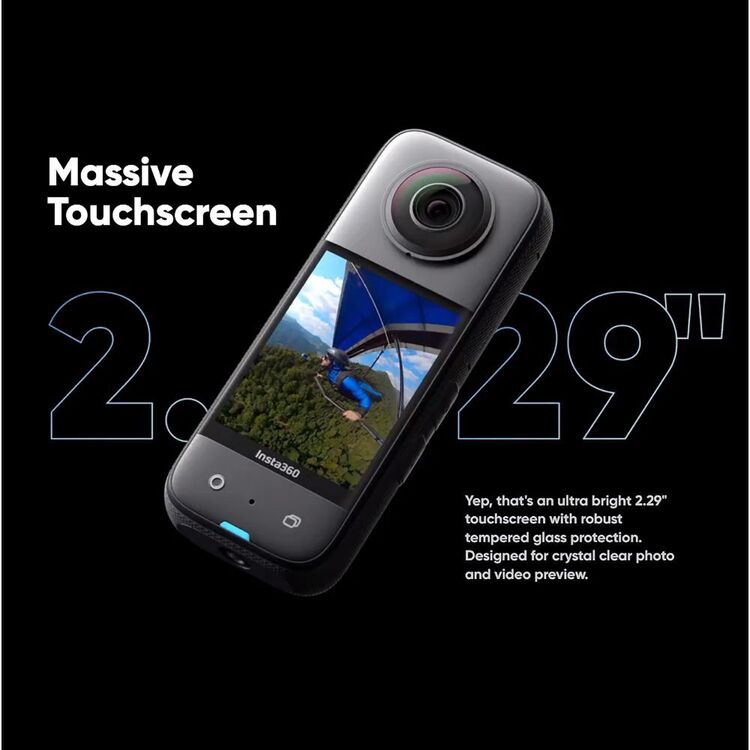 Insta360 ONE RS 1-Inch 360 Action Cam Black