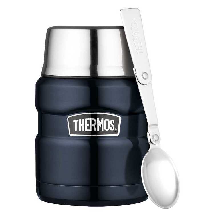 Thermos Kingâ„¢ Big Boss Stainless Steel Food Jar Navy 470ml