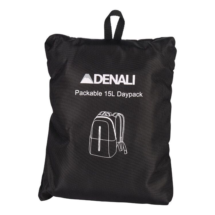 Denali 15L Packaway Daypack Black 15 L
