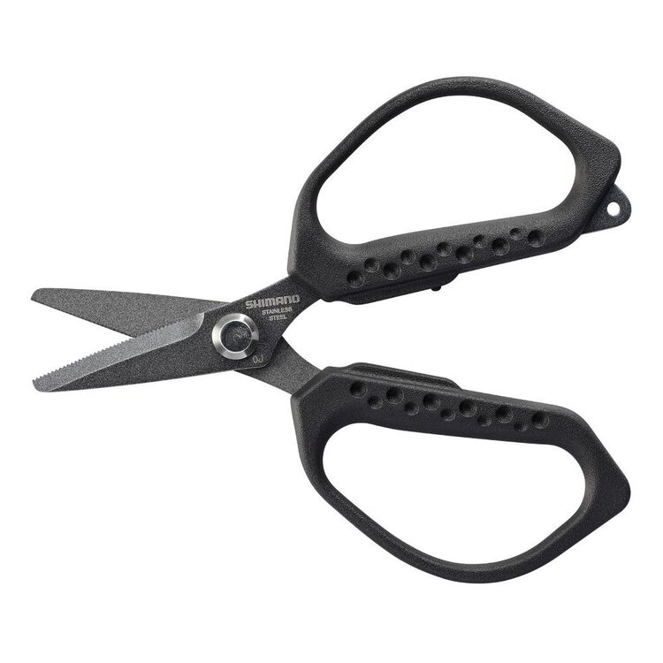 Shimano Power PE Briad Scissors Black Black 4.7 in