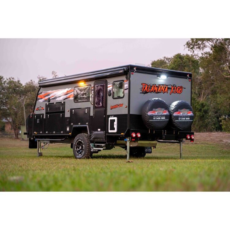 Austrack Talawana X16B Series 3 Hybrid Camper Grey