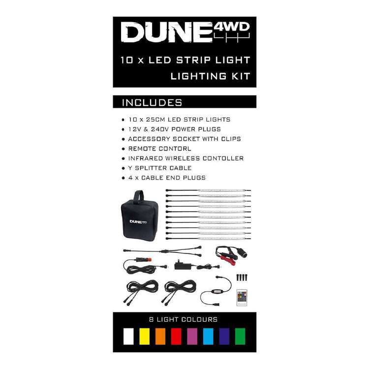 Dune 4WD 10 Bar LED Lighting Kit Black