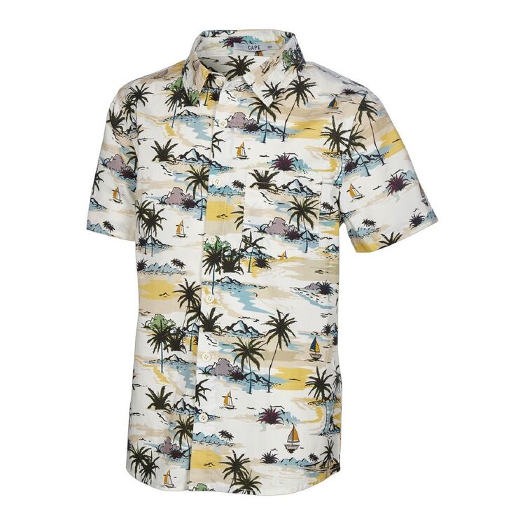 Cape Youth Fiji Holiday Shirt White