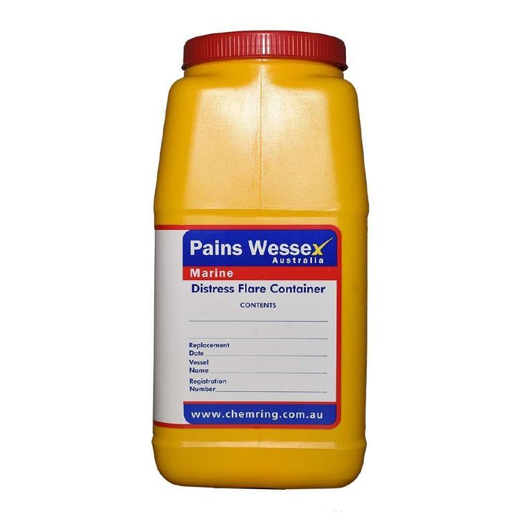 Pains Wessex Flare Poly Bottle Yellow