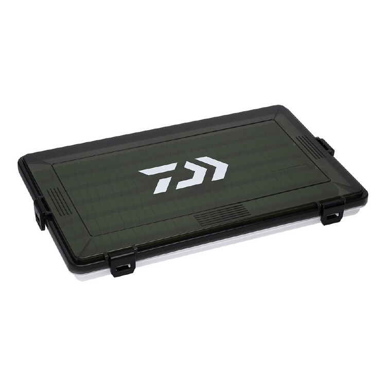 Daiwa D-Box Shallow Universal Large Tackle Storage Smoke Shallow Universal