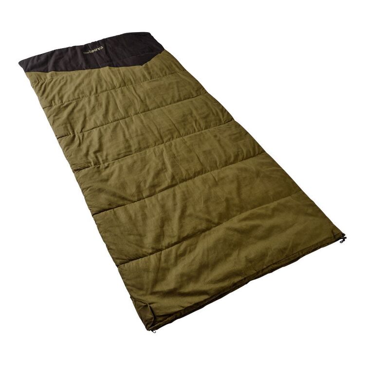 Dune 4WD Outback Canvas Sleeping Bag Green