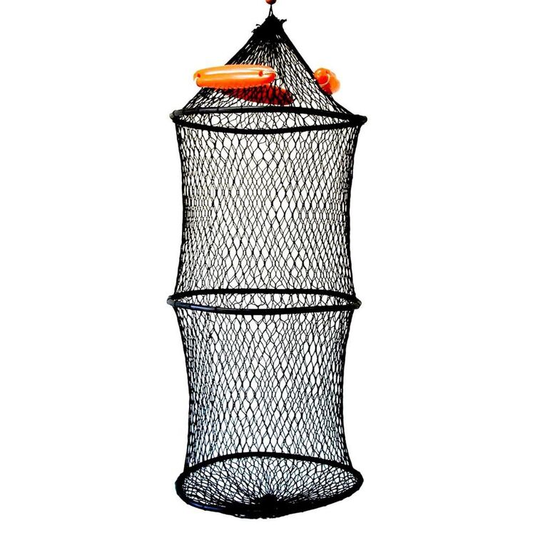 Seahorse Large Floating Creel Net Black Large
