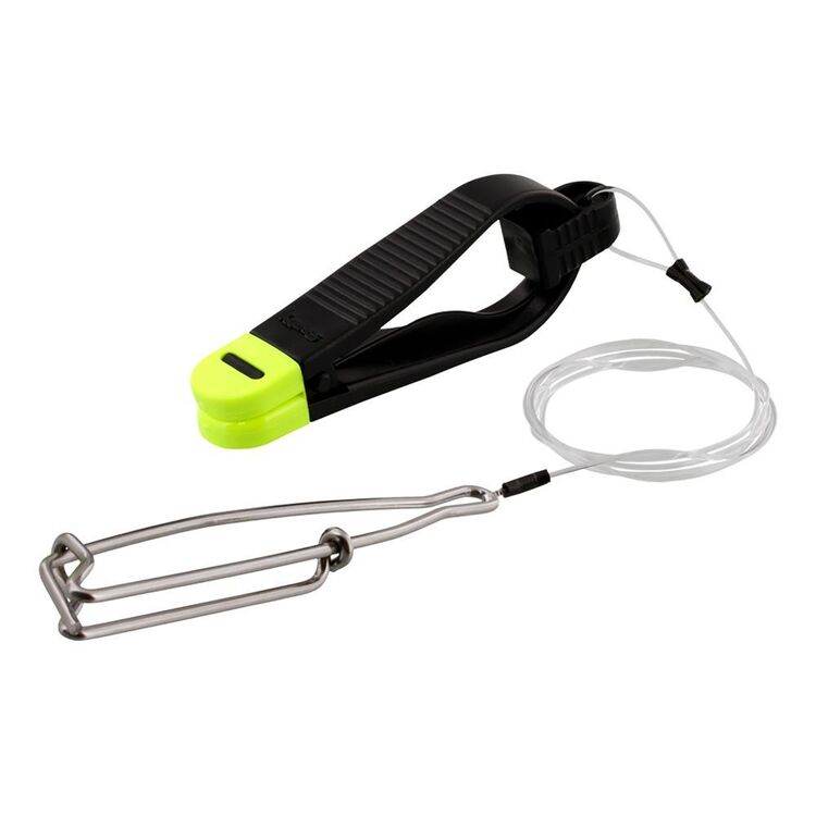 Scotty Power Grip Plus Release, 30'' Leader with Cable Snap Black