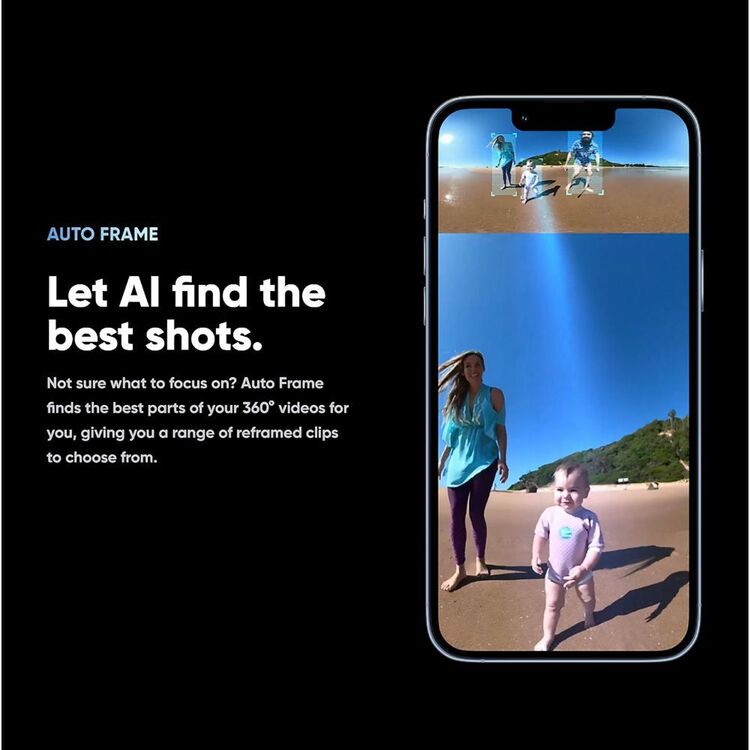 Insta360 ONE RS 1-Inch 360 Action Cam Black