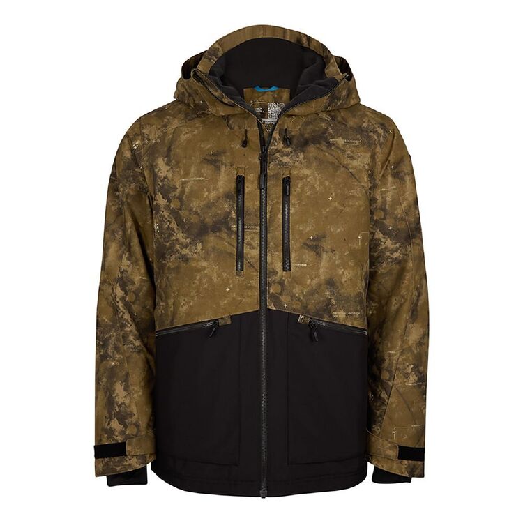 O'Neill Men's Texture Snow Jacket Beige