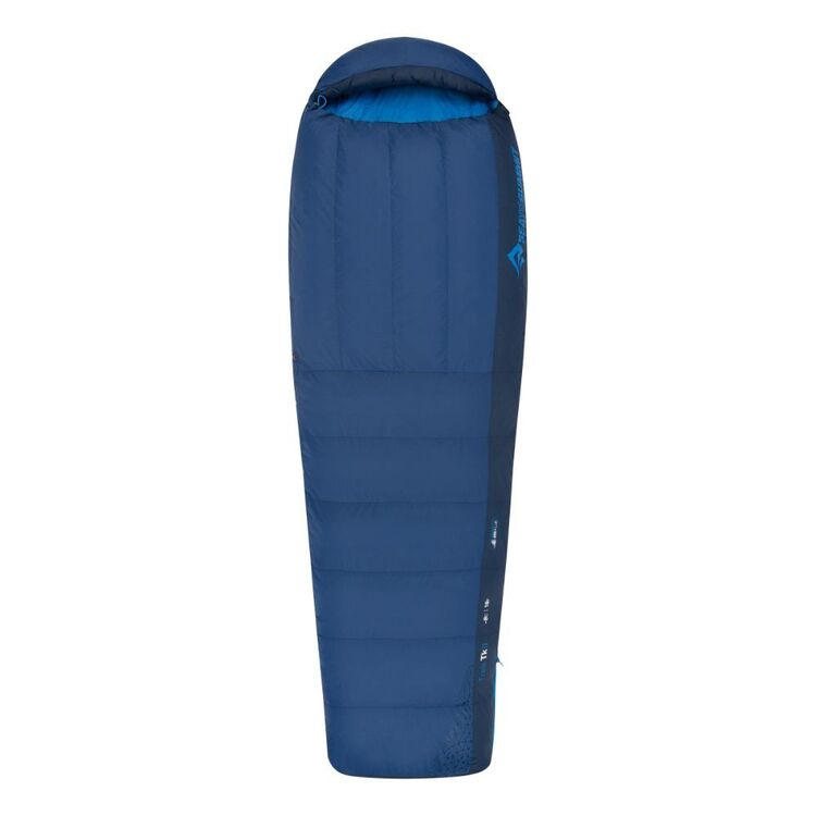 Sea To Summit Trek II Down -8° Sleeping Bag Long Blue Denim Navy