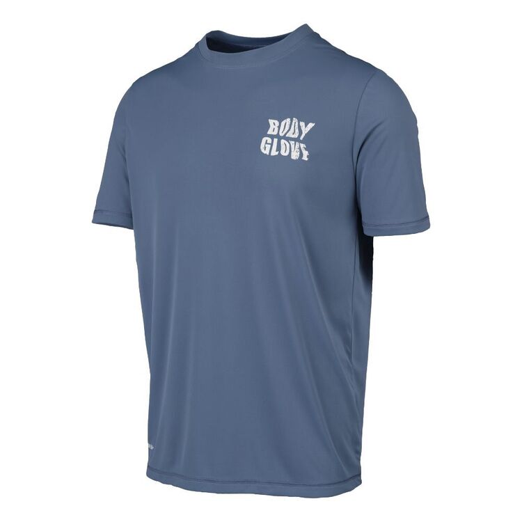 Body Glove Men's Surf Tee Rash Vest Element Blue