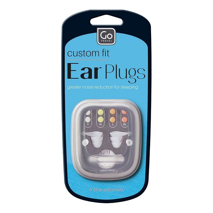 Go Travel Z Zone Custom Fit Ear Plugs White