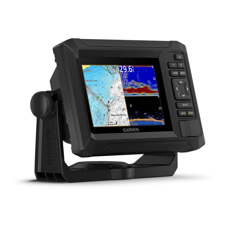 Garmin ECHOMAP UHD2 65SV Touch Fishfinder/GPS Combo with GT54-UHD Transducer Black