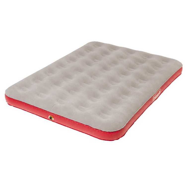 Coleman Quickbed Plus Airbed Grey & Red