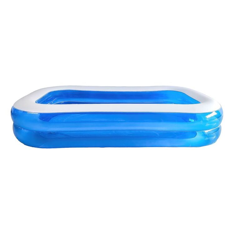 We Love Summer Family Pool Blue & White 2.1 x 1.25 m