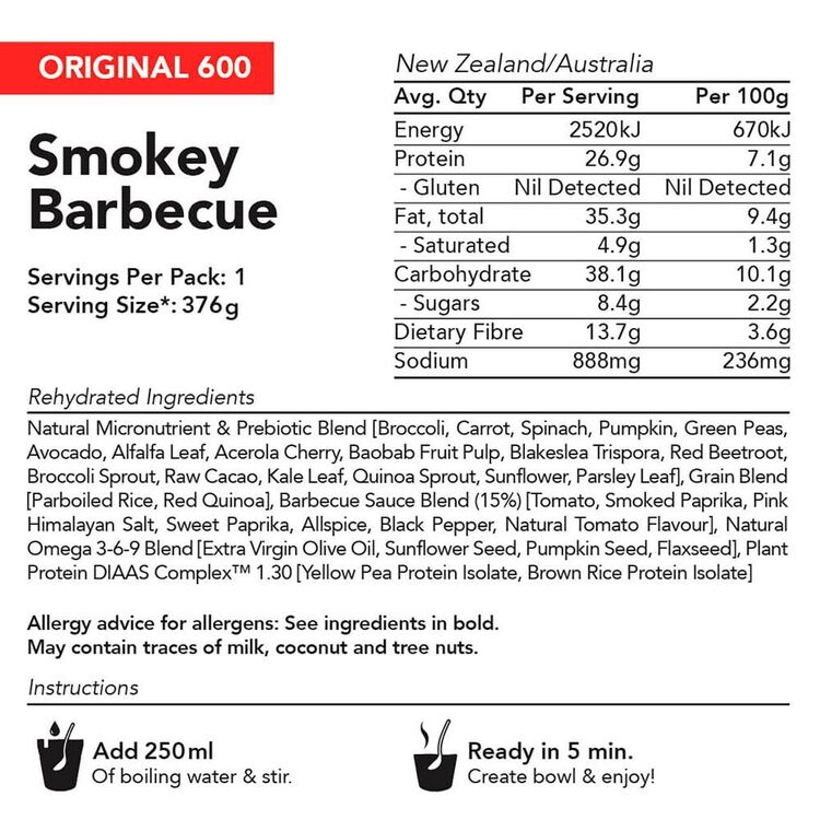 Radix Nutrition Original Smokey BBQ