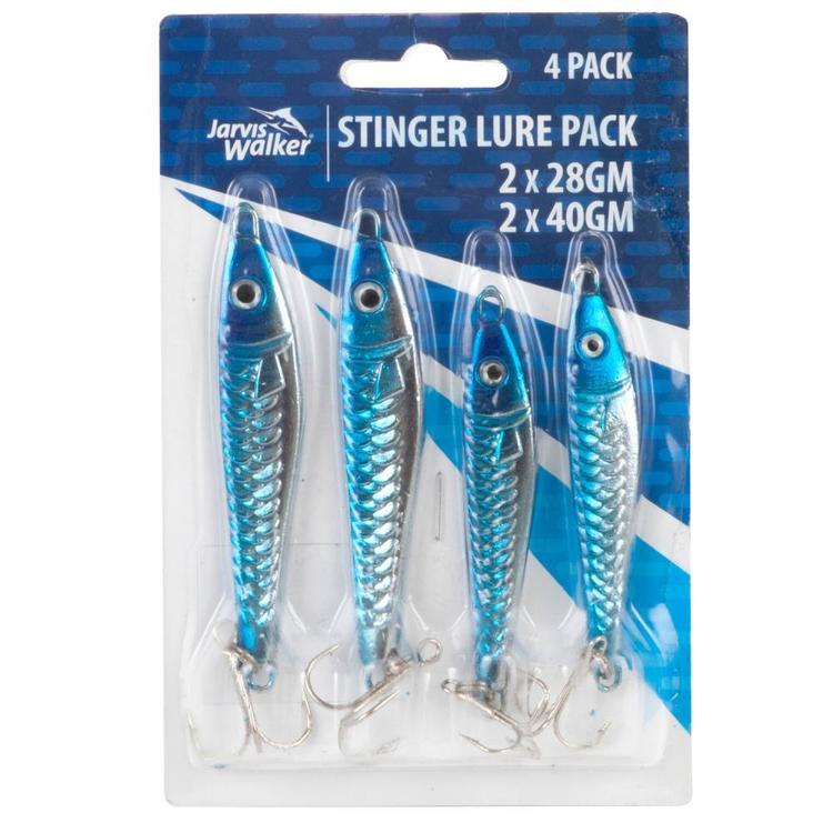 Jarvis Walker Stinger Lure 4 Pack Blue 28 / 40 g