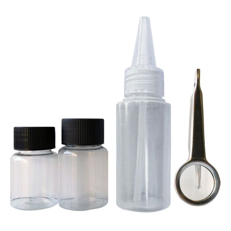 Prospecting 7 Piece Gold Panning Kit Green, Clear & Silver