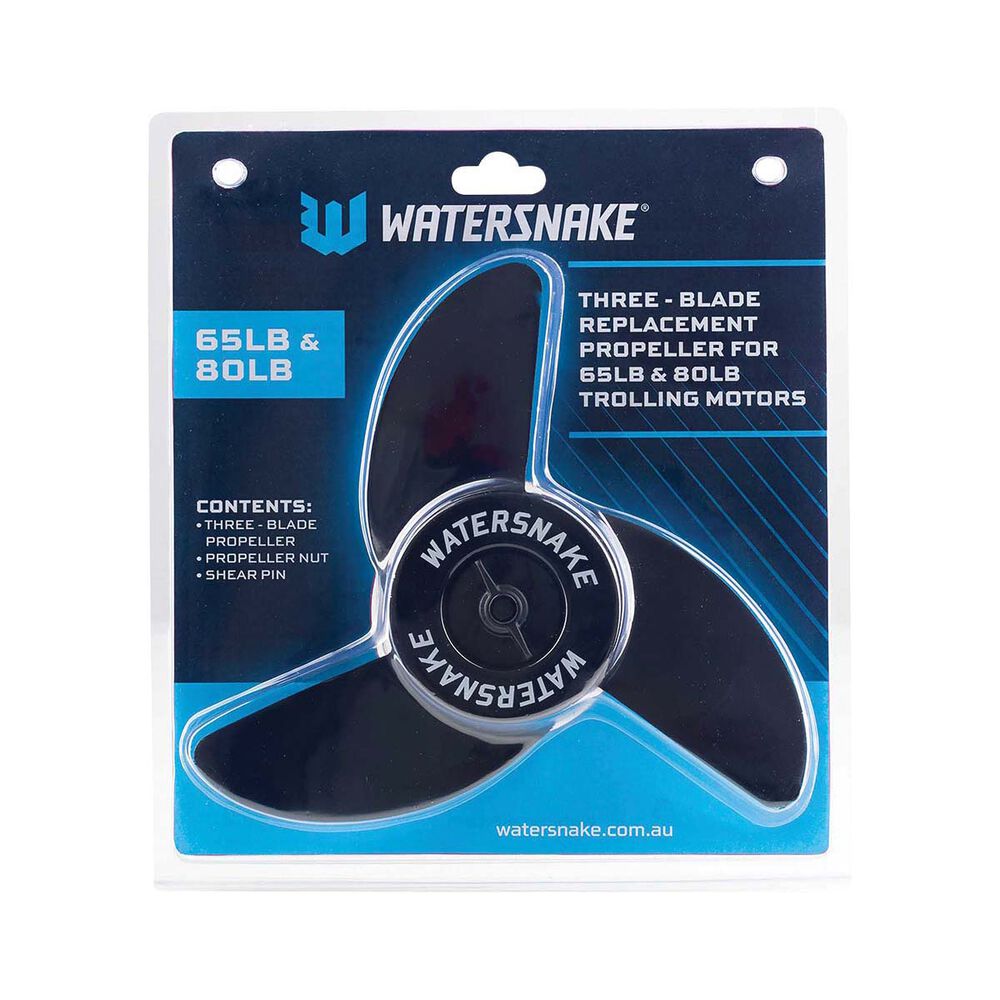 Watersnake 3-Blade Prop Kit Suits 65lb and 85lb Motors