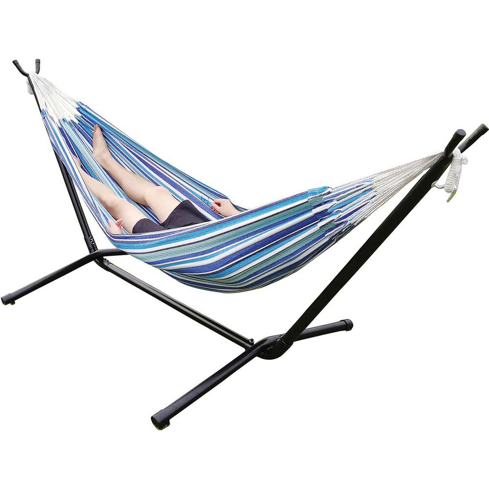 Wanderer Seafoam Stripe Single Hammock